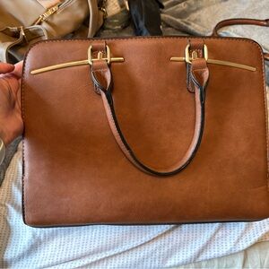 Brown Leather Tote